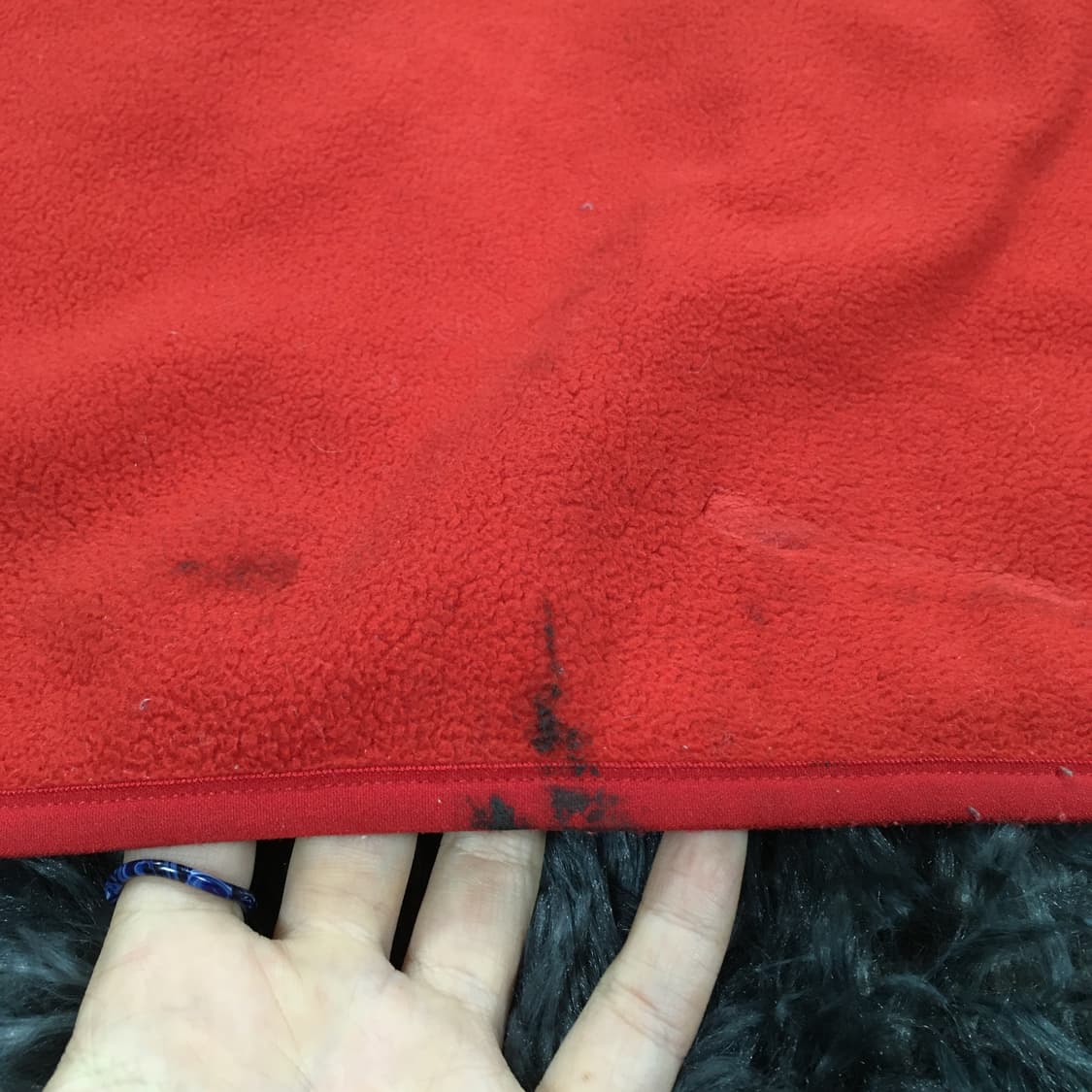 투티/0259 빈티지 폴로 플리스 조끼 베스트 상품이미지9