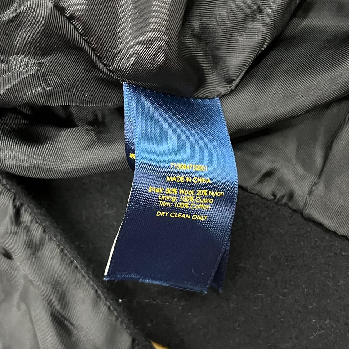 [정품/S] 폴로 랄프로렌 울 피코트 b8 상품이미지6