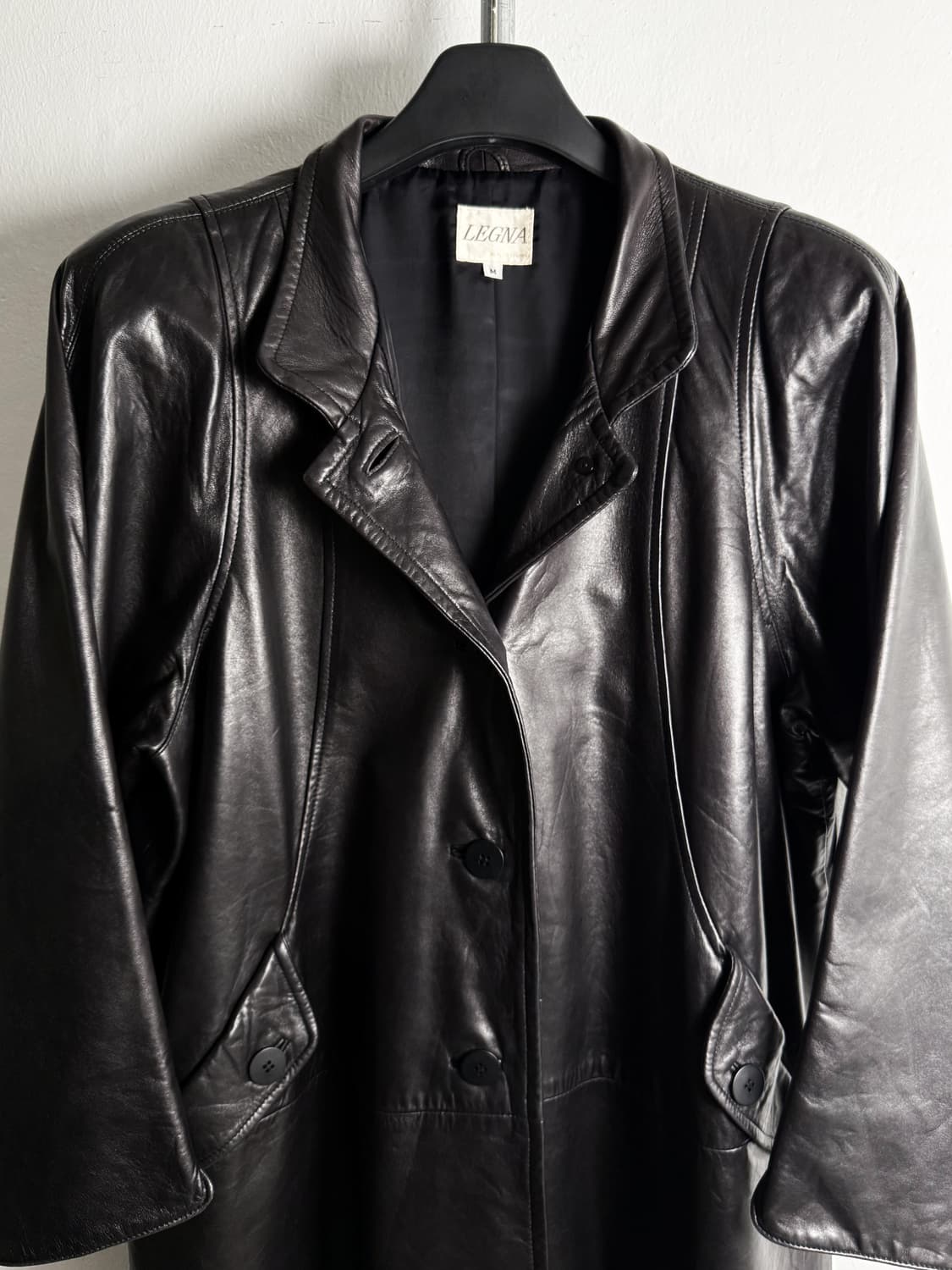 Legna Genuine Leather Coat 상품이미지4