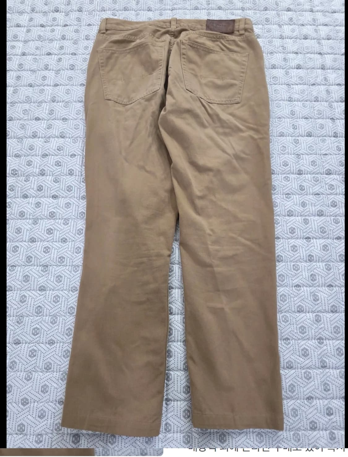 폴로 남성 면바지 32/32 베이지 상품이미지3