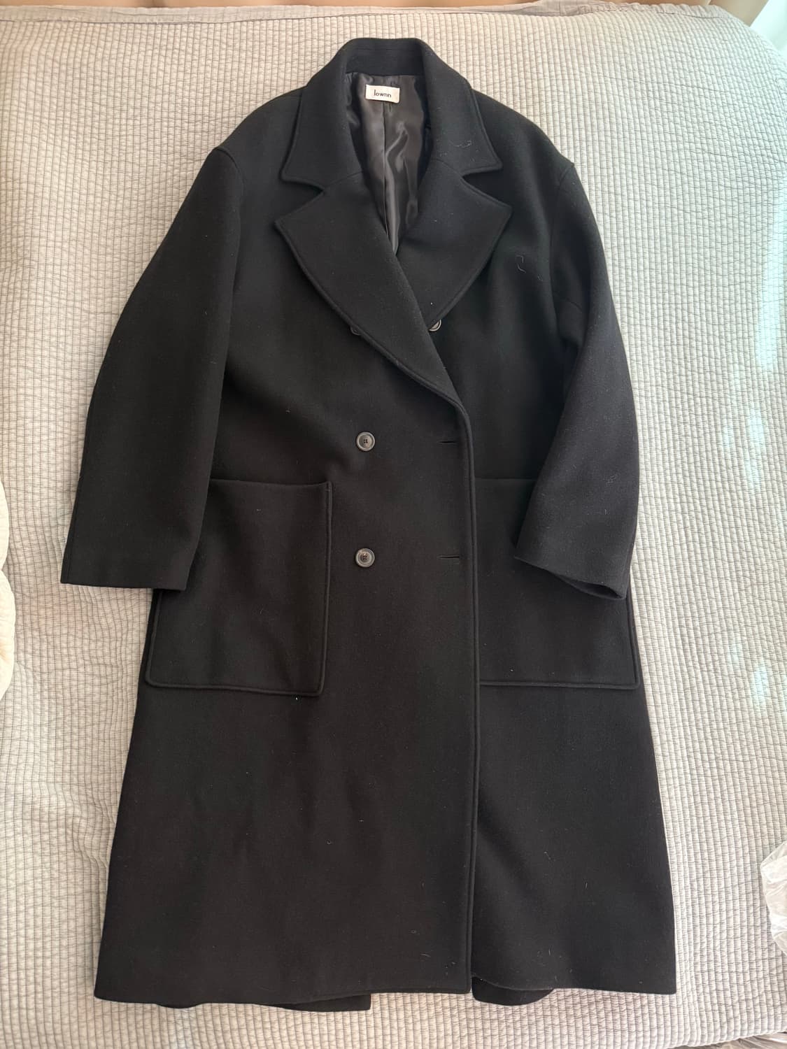 로운 Lownn/캐시미어 블랜드 코트/48(100-105) 상품이미지1