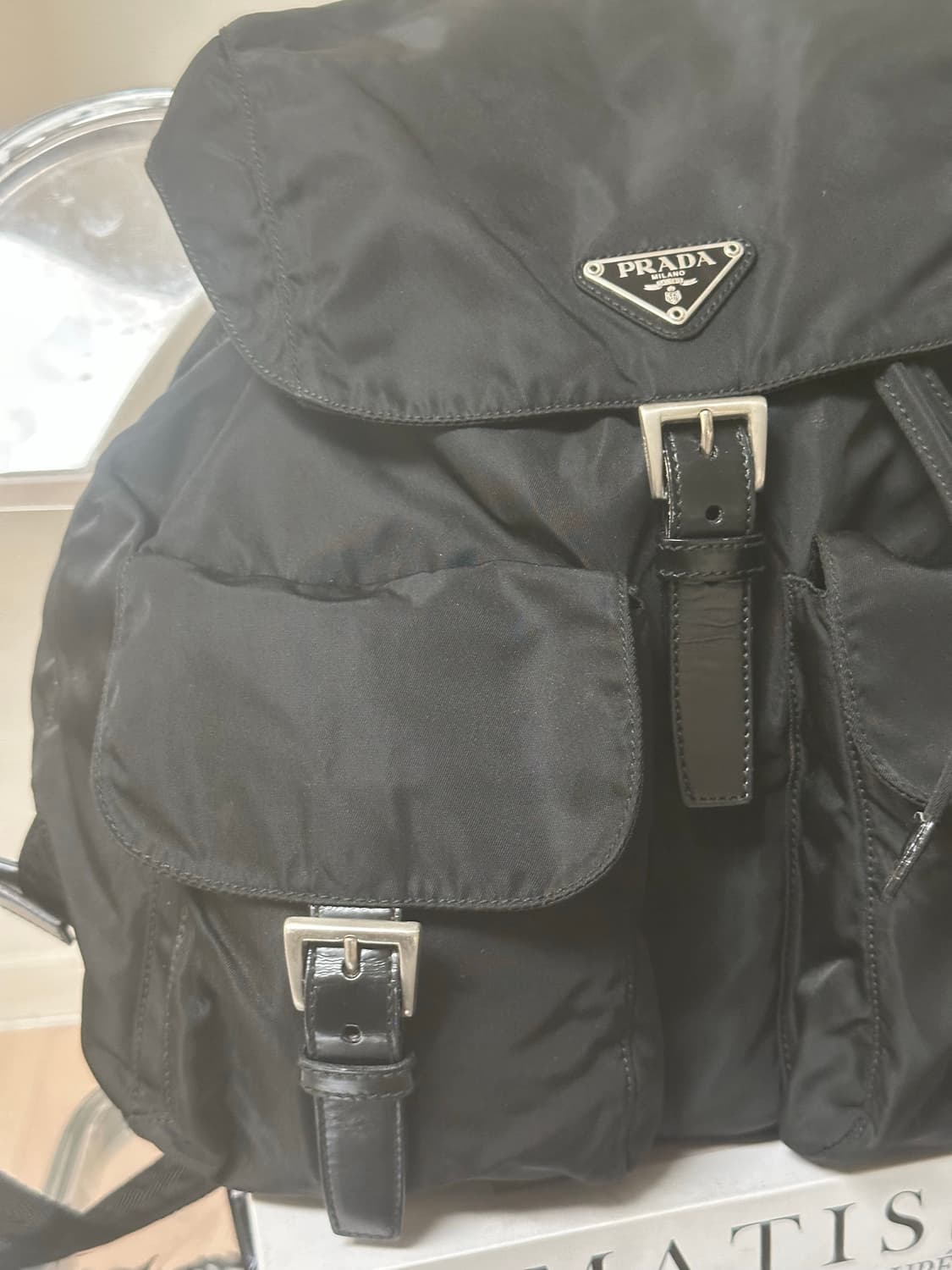 프라다 투포켓 포코노 나일론 백팩 미디엄 상품이미지3