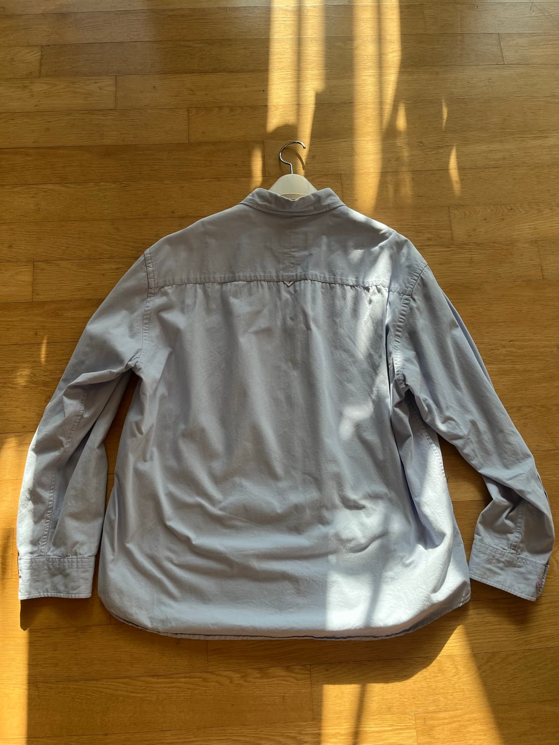 [1,s] 이얼즈어고 코튼드릴 포이카 셔츠 레귤러핏 삭스V2 상품이미지3