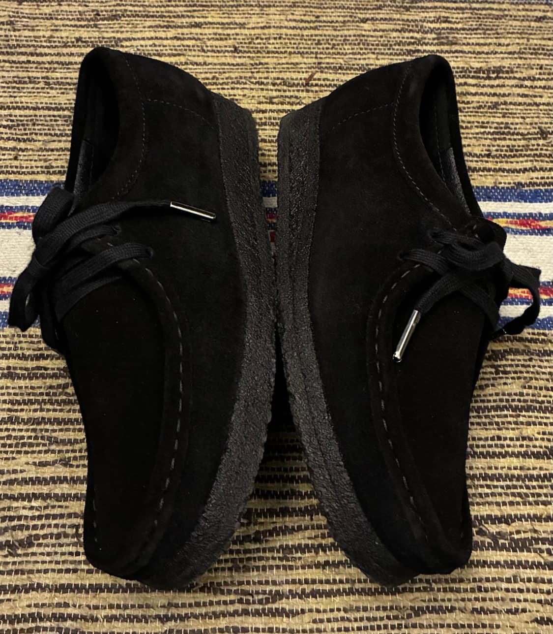 (240)클락스X찰스스테드 스웨이드 블랙 왈라비 로퍼  상품이미지5