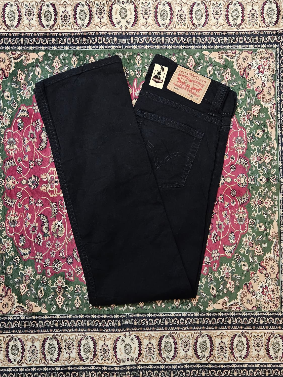 Levi’s 505 Black Denim Pants 상품이미지1