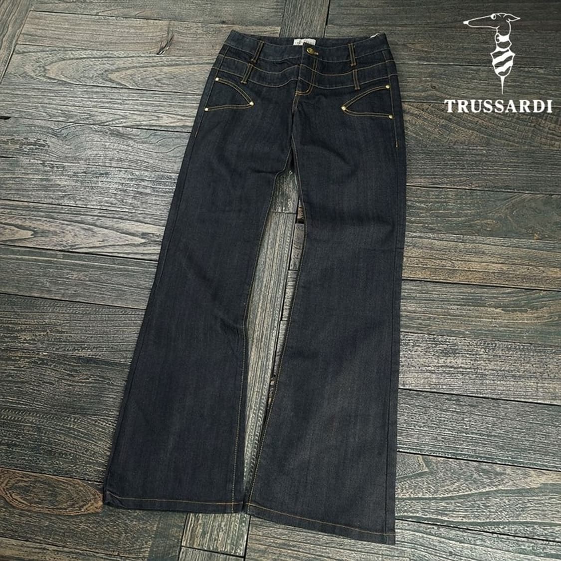 [트루사르디] 재팬 빈티지 부츠컷 플레어 데님 팬츠 청바지 P01487 상품이미지1