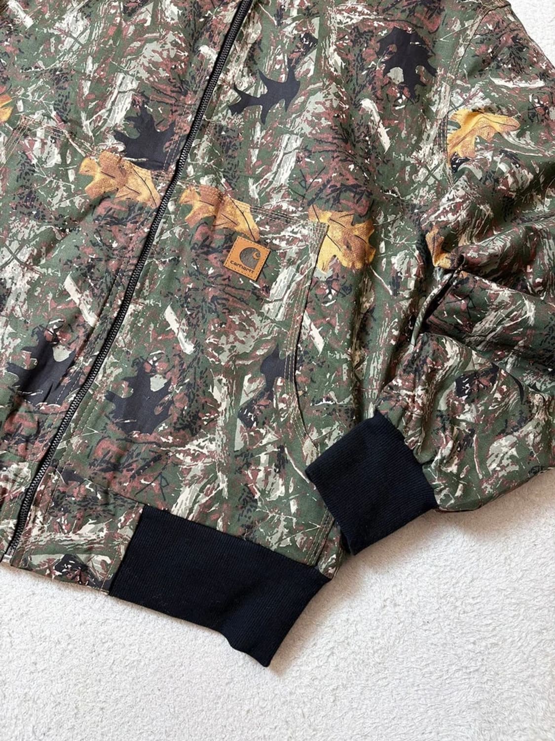 칼하트 90's 리얼트리 카모 풀집업 워크자켓 PN6831 상품이미지5