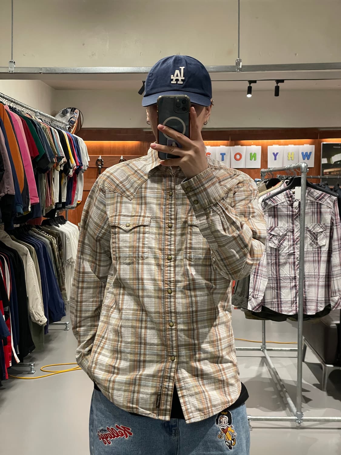 랭글러 웨스턴 셔츠   상품이미지2