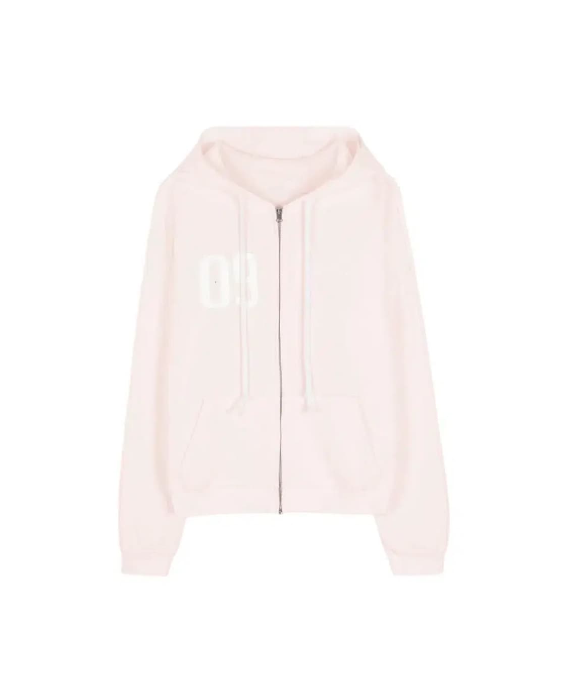 구해요) 클리시어 09넘버링 후드 핑크 상품이미지1