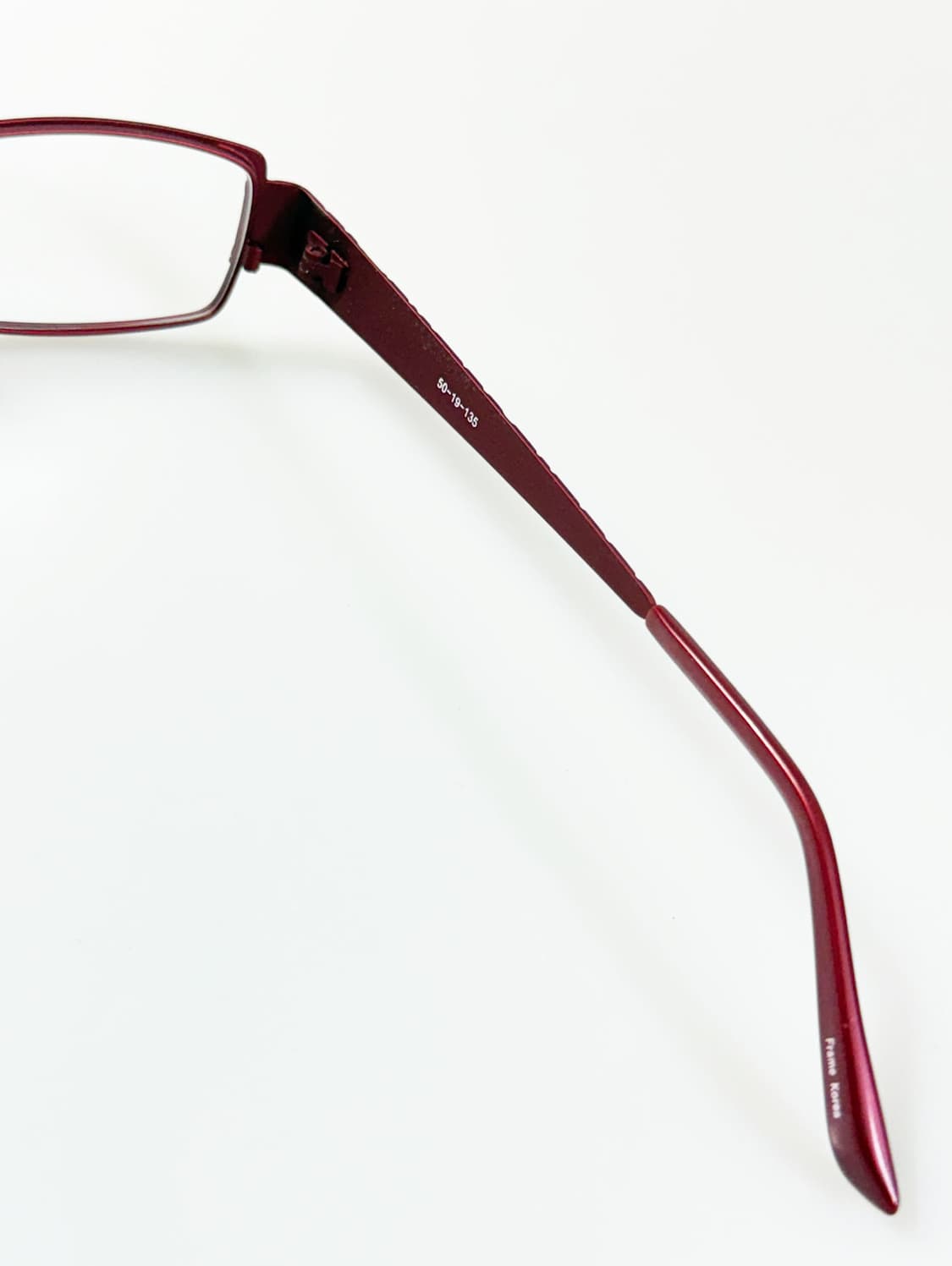 NORMA KAMALI 슬림 스퀘어 메탈 프레임 빈티지 안경 상품이미지6