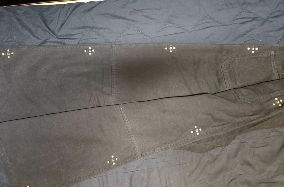 [2]폴리테루 1011 리벳 고시마 빈티지 차콜(징시마) 상품이미지4