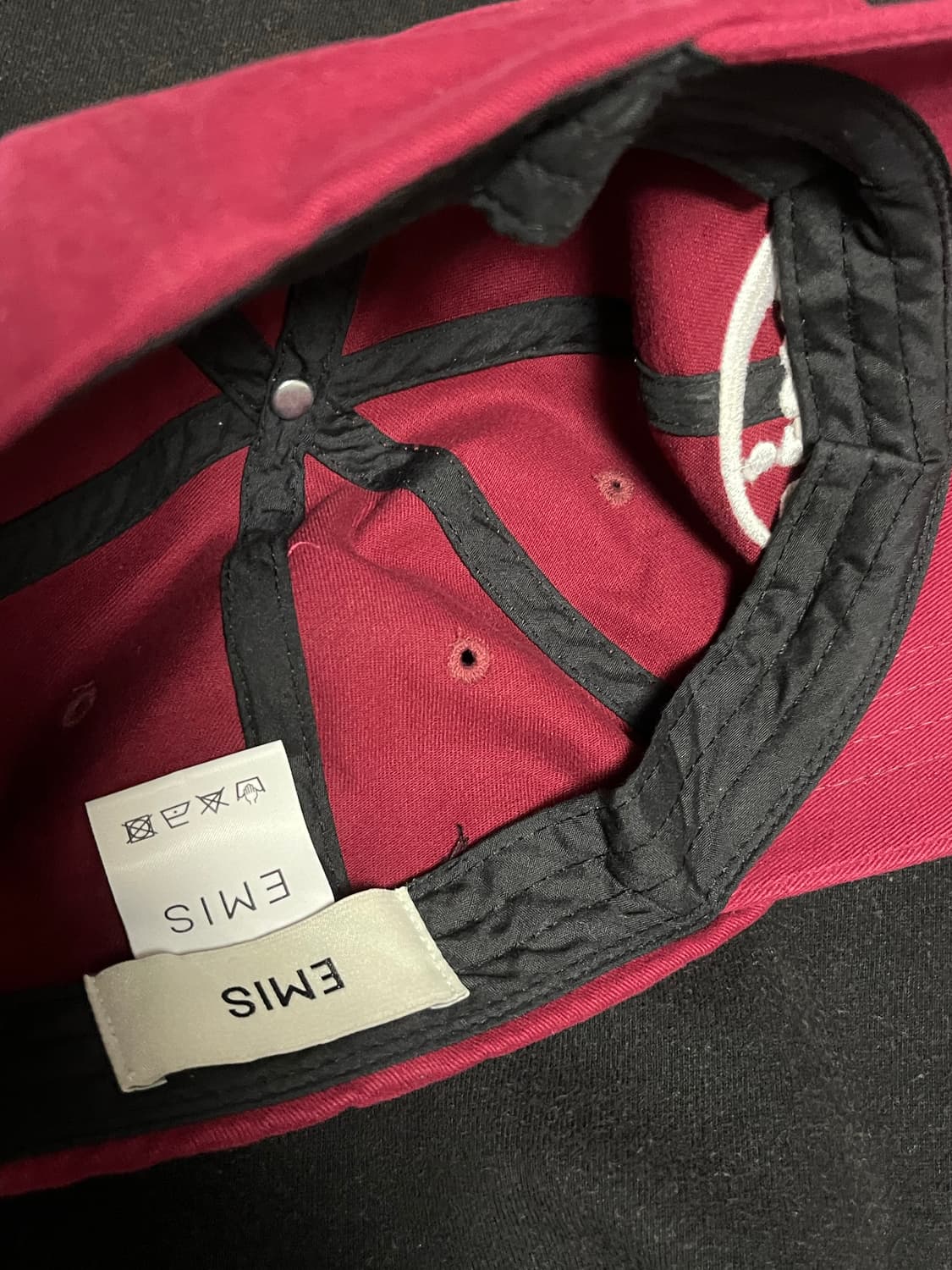 EMIS 이미스 캡 버건디 상품이미지7