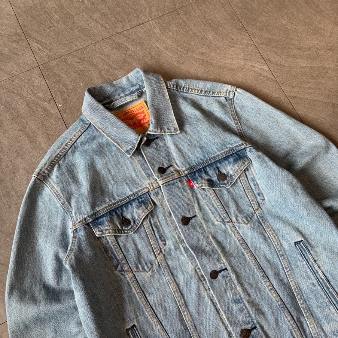 리바이스 정품 데님 청 자켓  상품이미지2