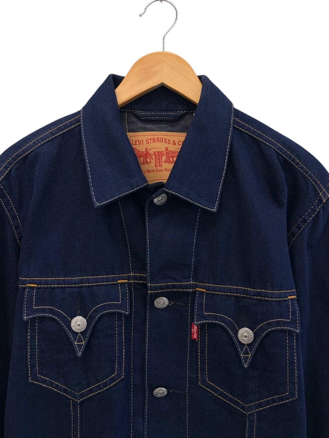 리바이스 TYPE1 타입원 데님자켓 (M) 상품이미지2