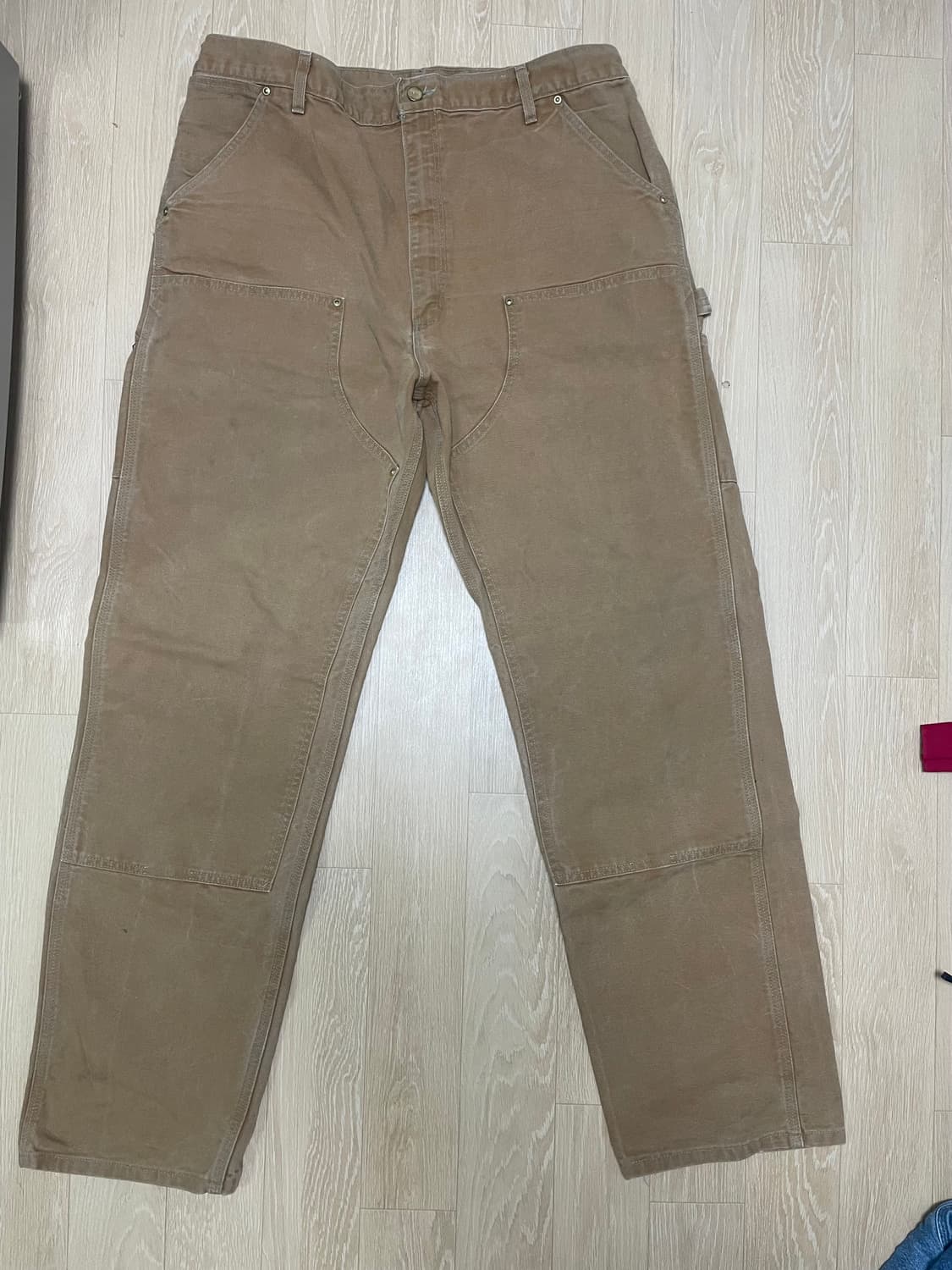 칼하트 브라운 더블니 40x36 01년대 생산 상품이미지1