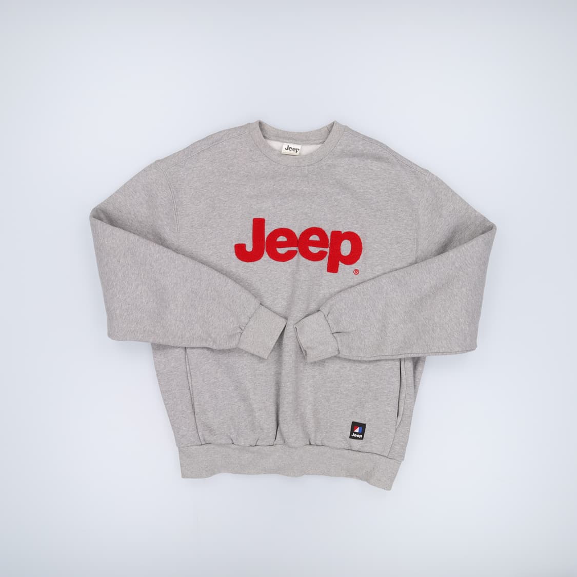 [L] 지프 빅로고 기모 맨투맨 티셔츠 1103HR1 상품이미지1