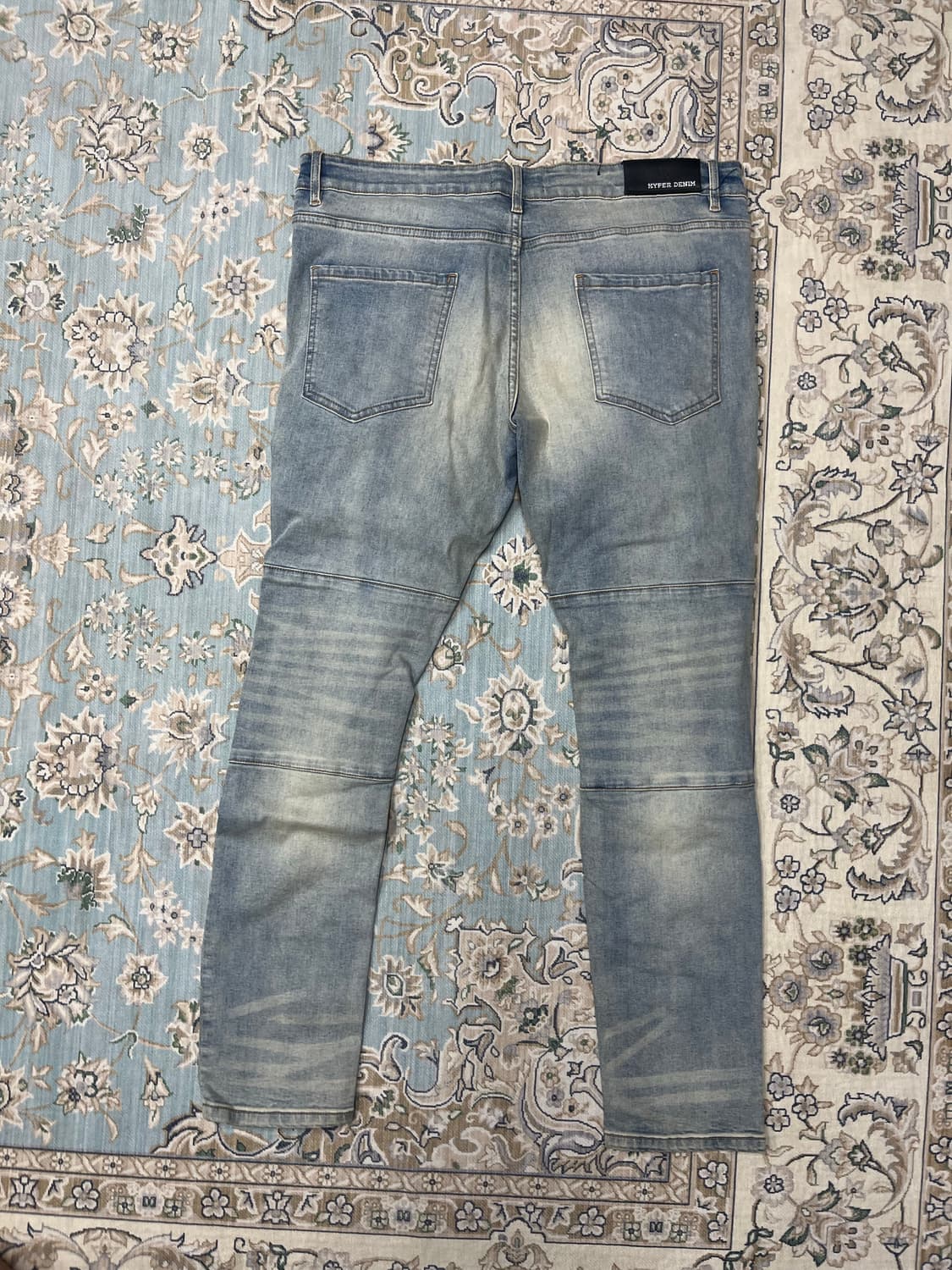 하이퍼데님 라이트 블루 로지 진 38 상품이미지2