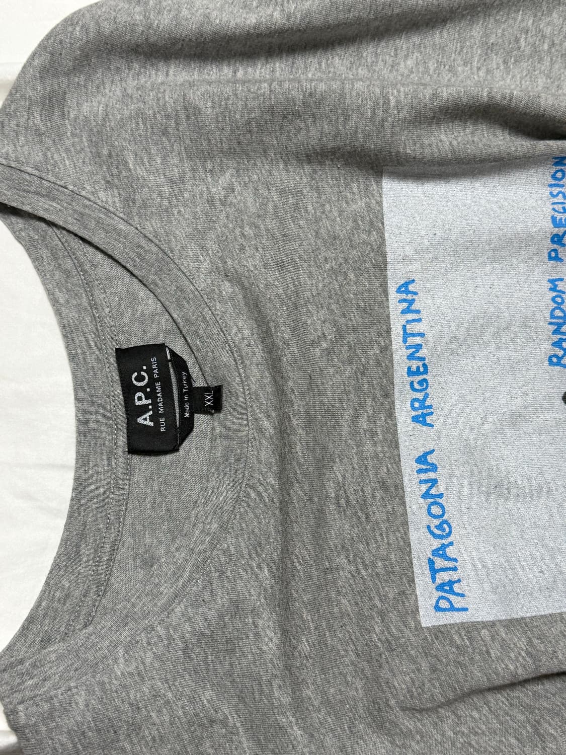(신품급) APC 아페쎄 파타고니아 반팔티 XXL (110-115) 상품이미지2
