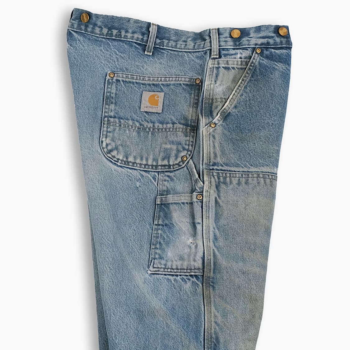 빈티지 칼하트 더블니 중청 청바지 41 인치 CH0074201 상품이미지5