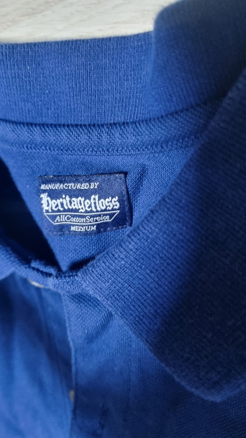헤리티지플로스 카라티 반팔 티셔츠 블루 M사이즈 상품이미지3