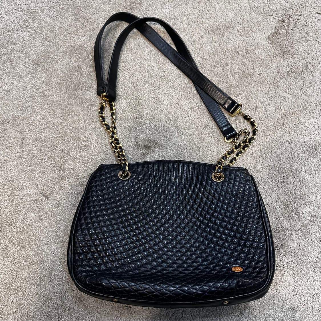 발리 빈티지 퀄팅 체인 숄더백F 상품이미지1