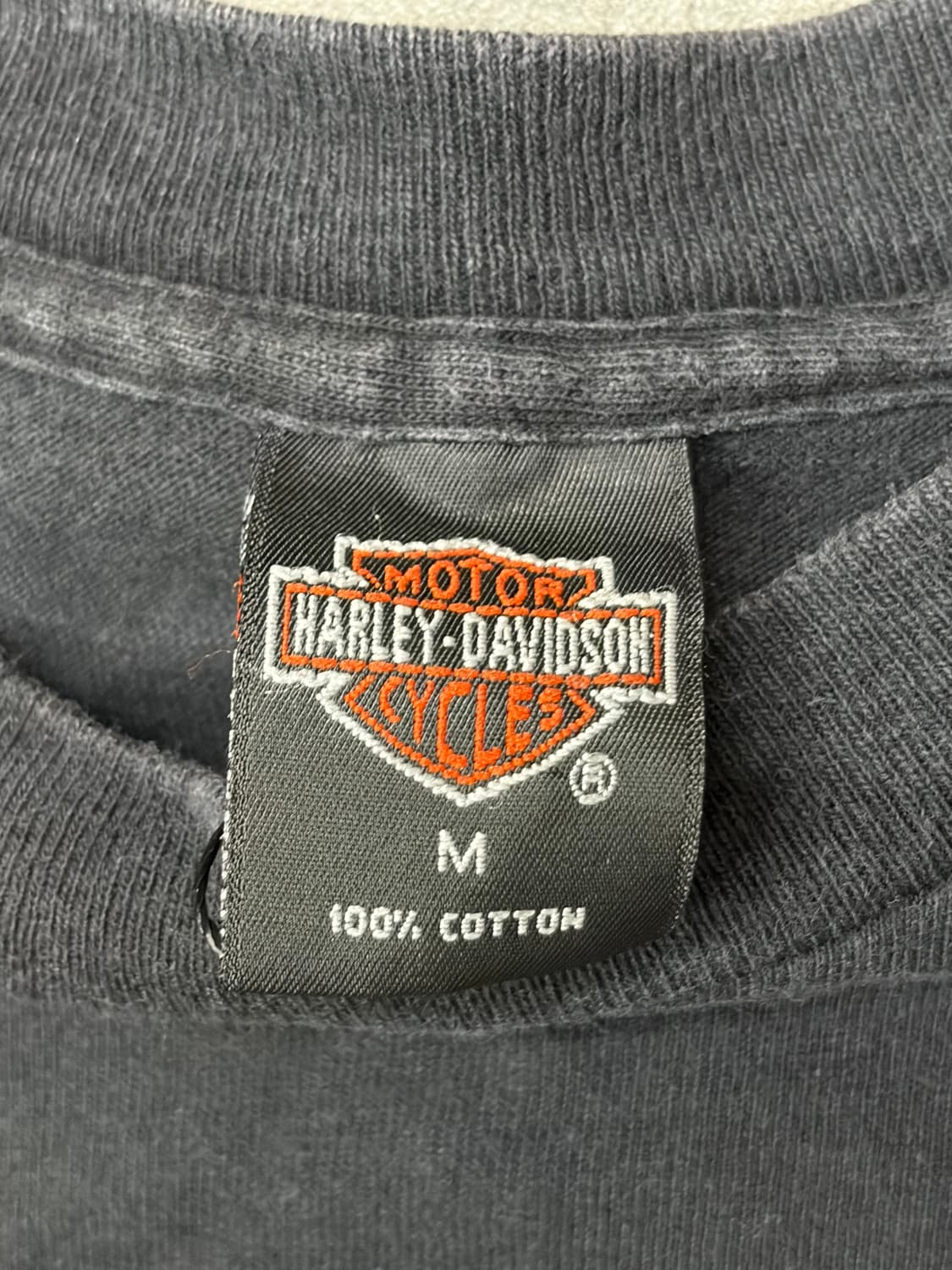 90s 할리데이비슨 프레임 로고 반팔 티셔츠 상품이미지7