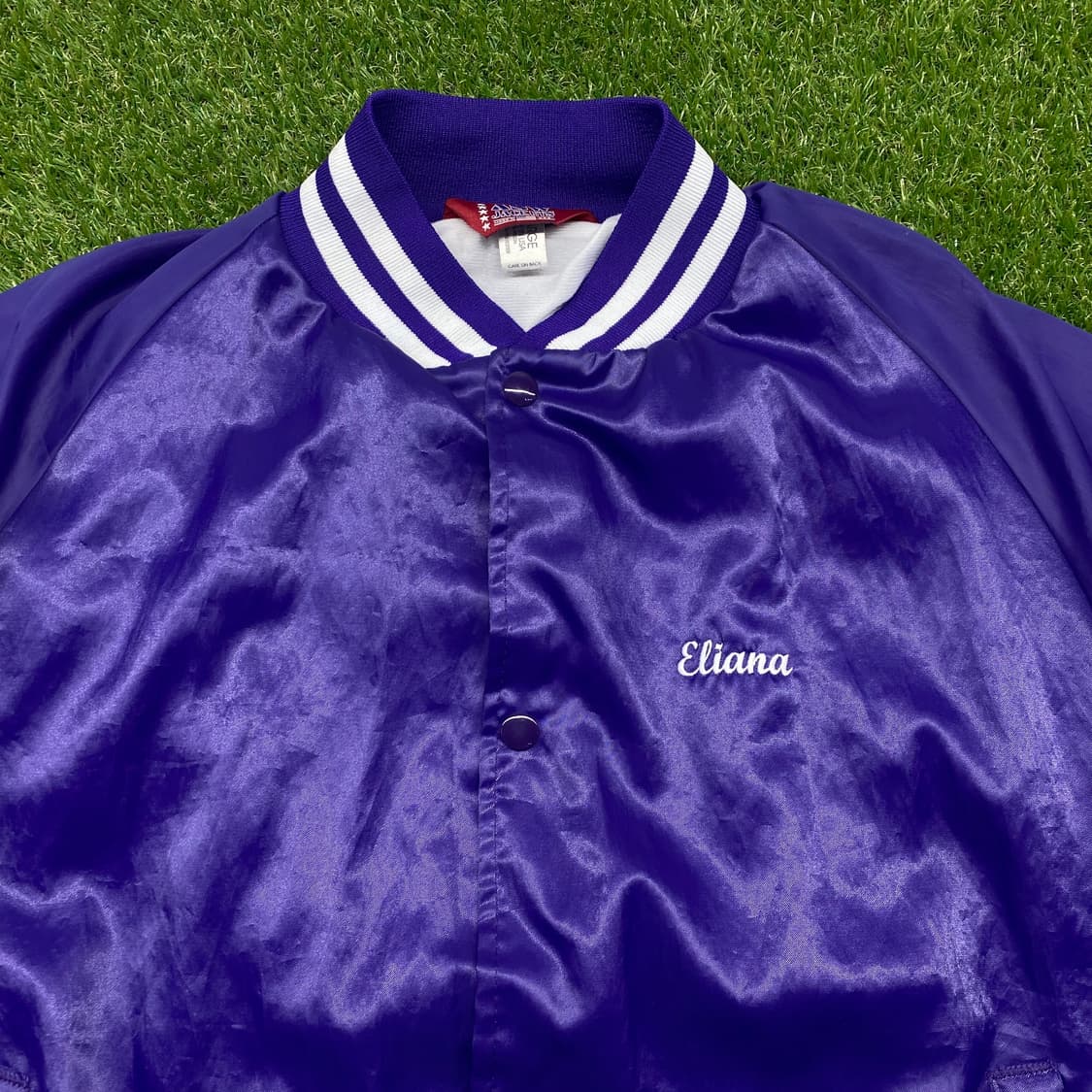 90s 미국빈티지 사틴 봄버자켓 상품이미지3