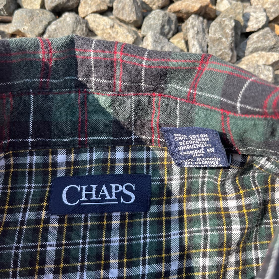 CHAPS (랄프로렌 ) 패치워크 셔츠 (실측확인) 상품이미지2