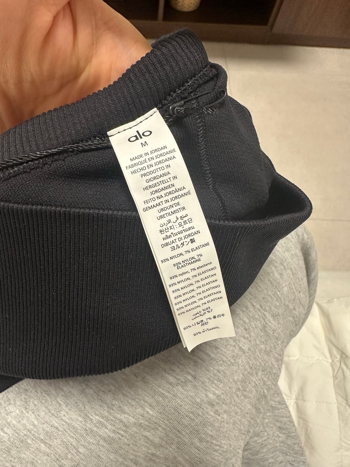 Alo 요가 브라탑 블랙 M_새상품 상품이미지3