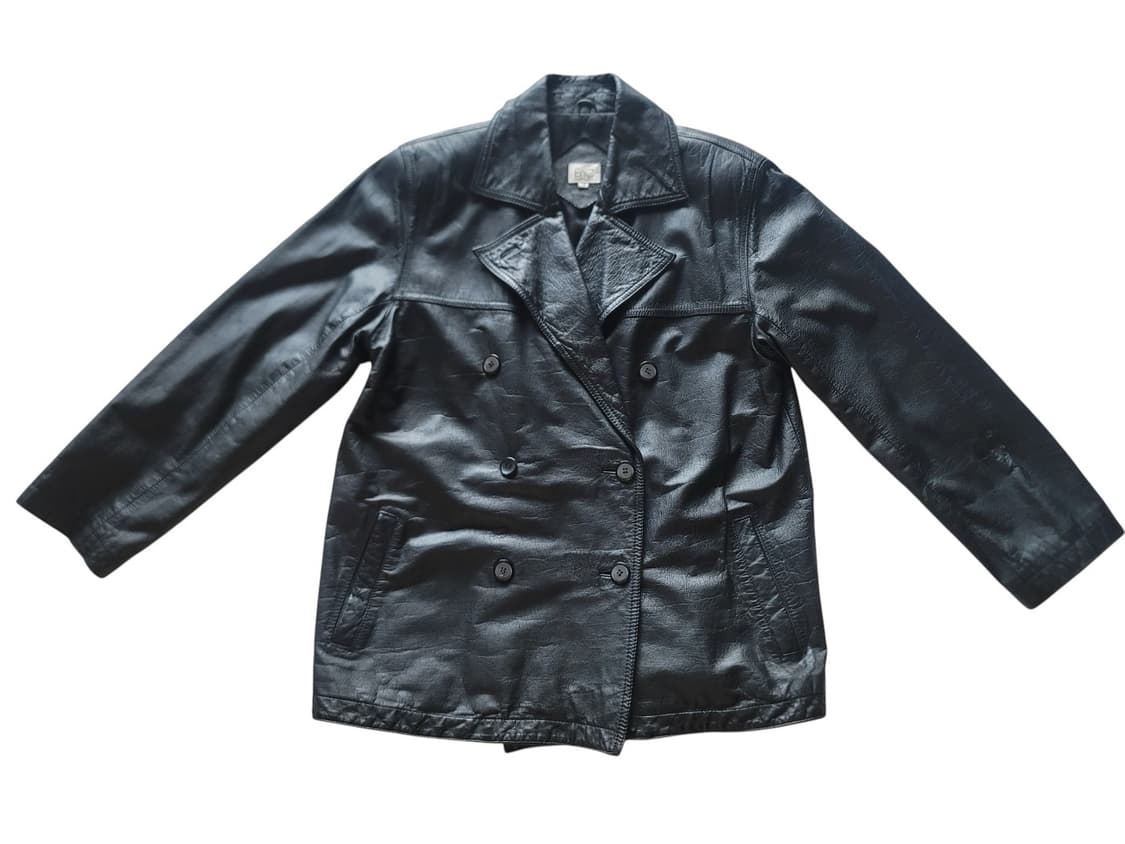 빈티지 소가죽 피코트 상품이미지1