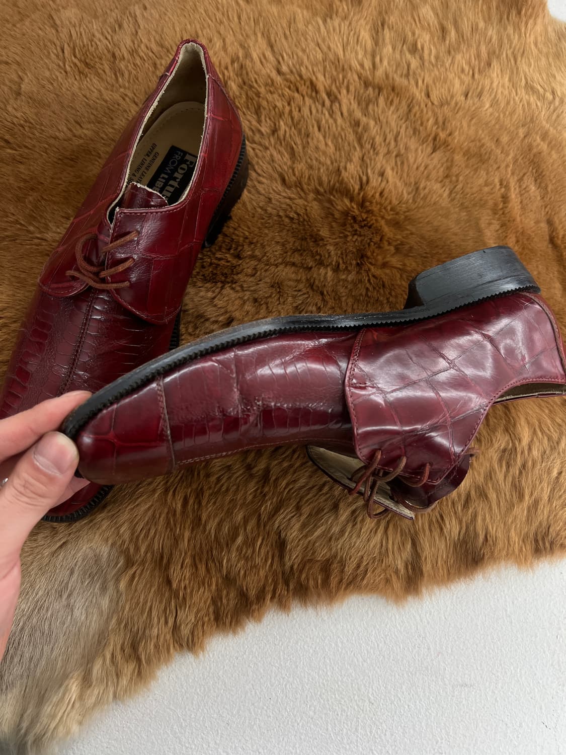 레더 스퀘어토 더비 상품이미지3