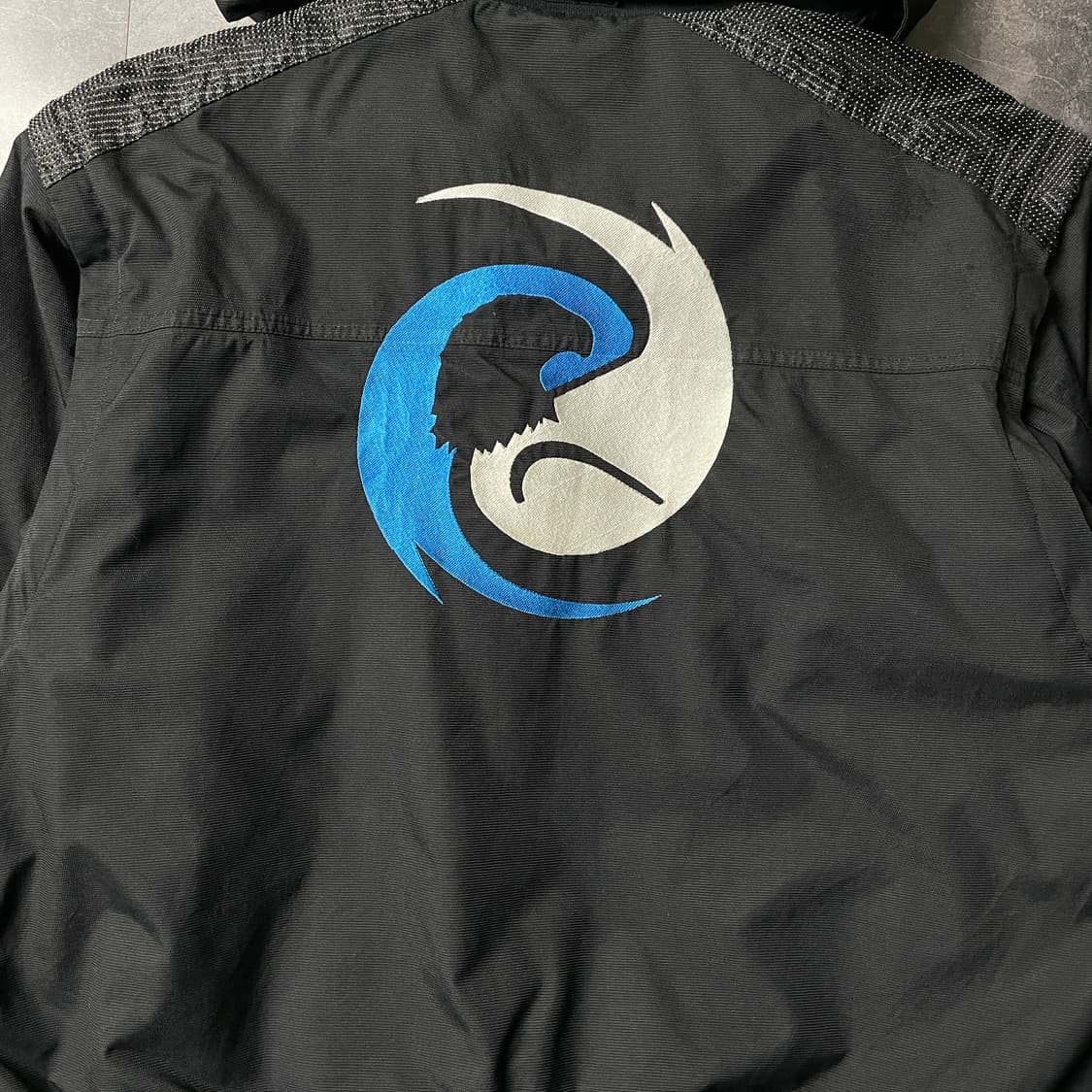 DICKIES 디키즈 블랙 후드 탈부착 베스트 워크 자켓 A00830 상품이미지9