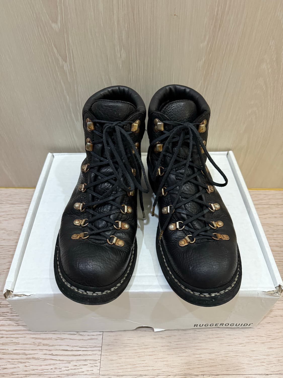 구이디 하이킹 부츠 42 바이슨 풀그레인 상품이미지5