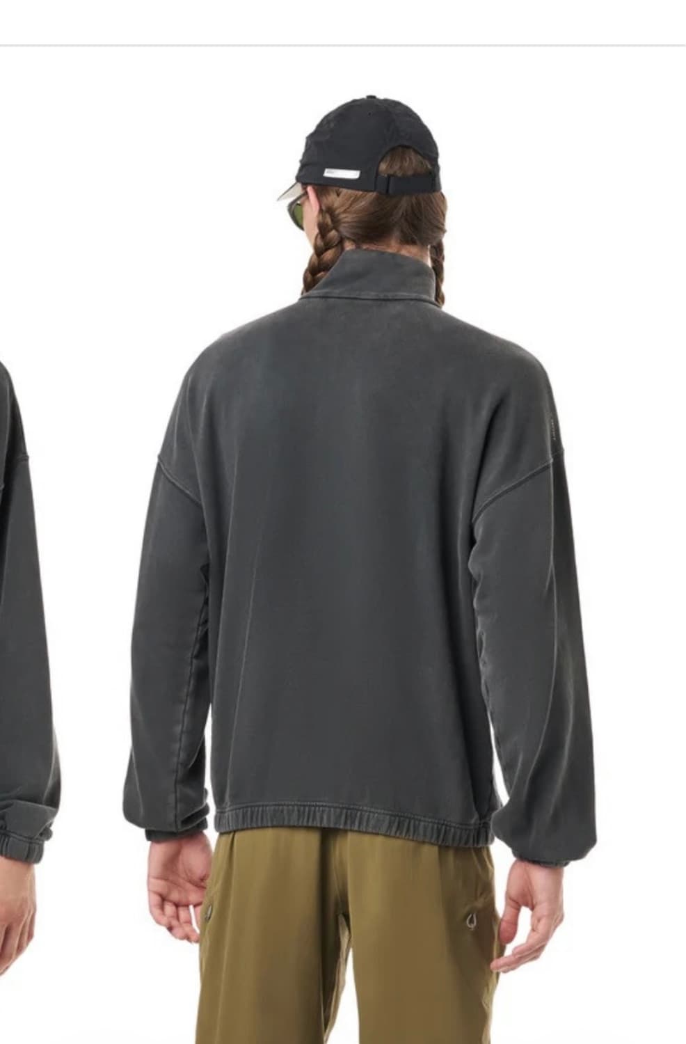 새티스파이 소프트쉘 하프집업 맨투맨 상품이미지2