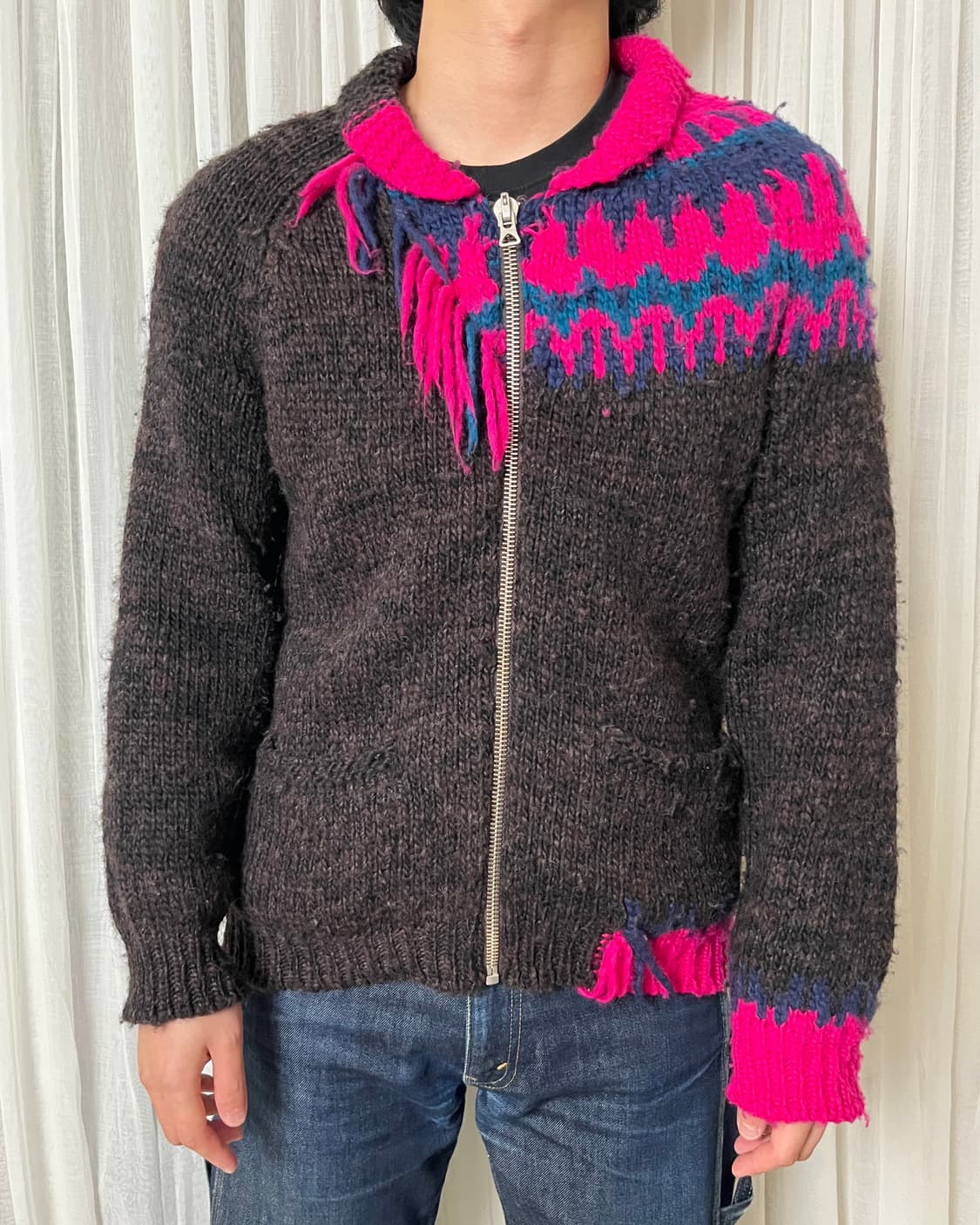 더블렛 노르딕 코위찬 자켓 doublet 14aw 가디건 상품이미지7