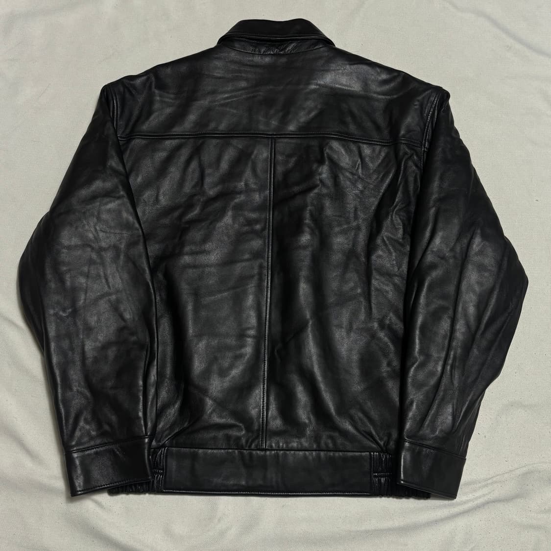 Lvtg 빈티지 소가죽 레더 항공 점퍼 상품이미지3