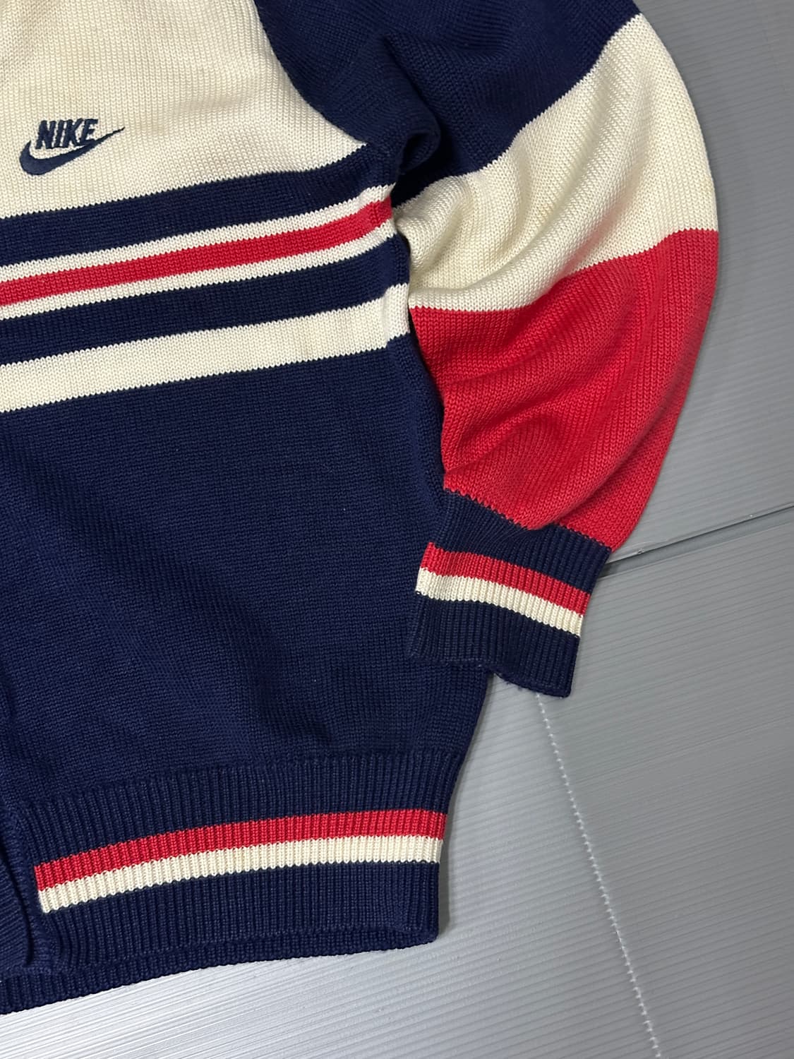 한국 나이키 올드 니트 가디건 95 상품이미지3