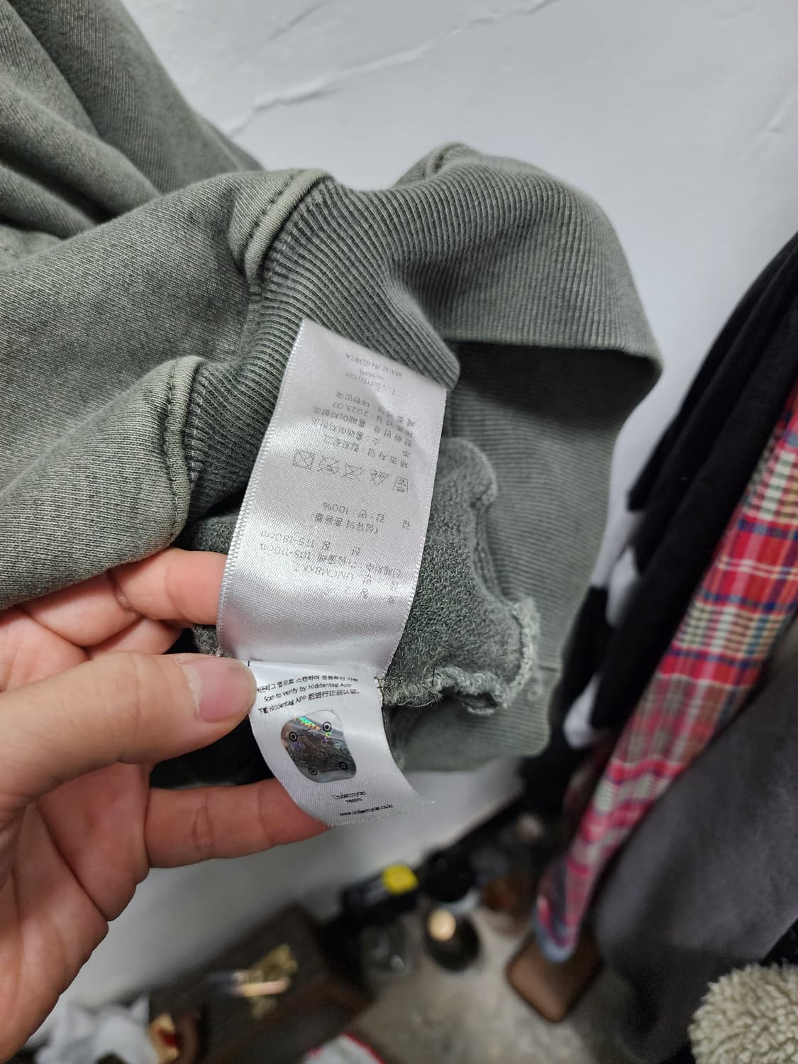 언더마이카 MU 헤비웨이스트 빈티지 후드티  상품이미지5