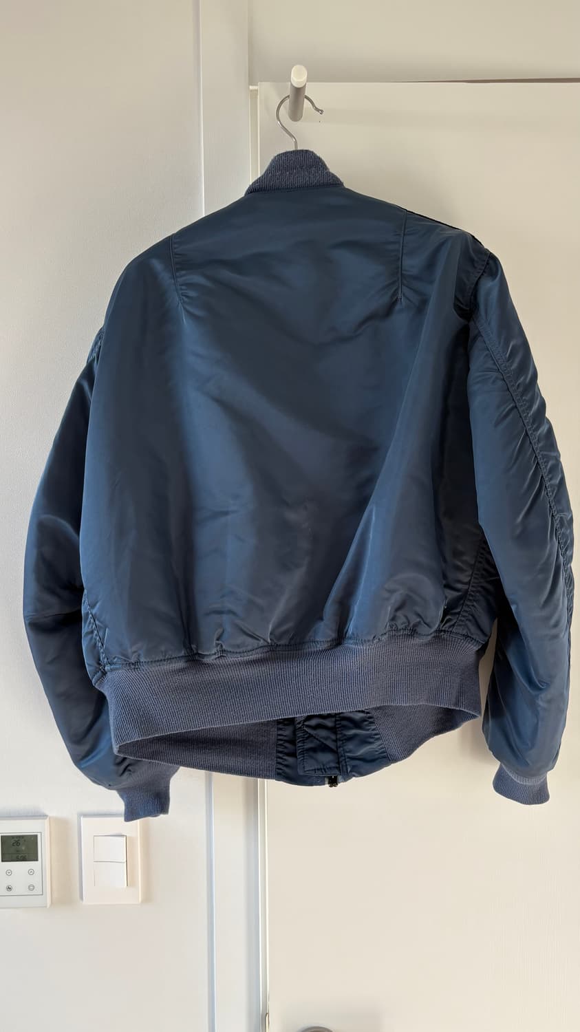 (XL) 90s(추정) 빈티지 알파인더스트리 민수용 ma-1 상품이미지8