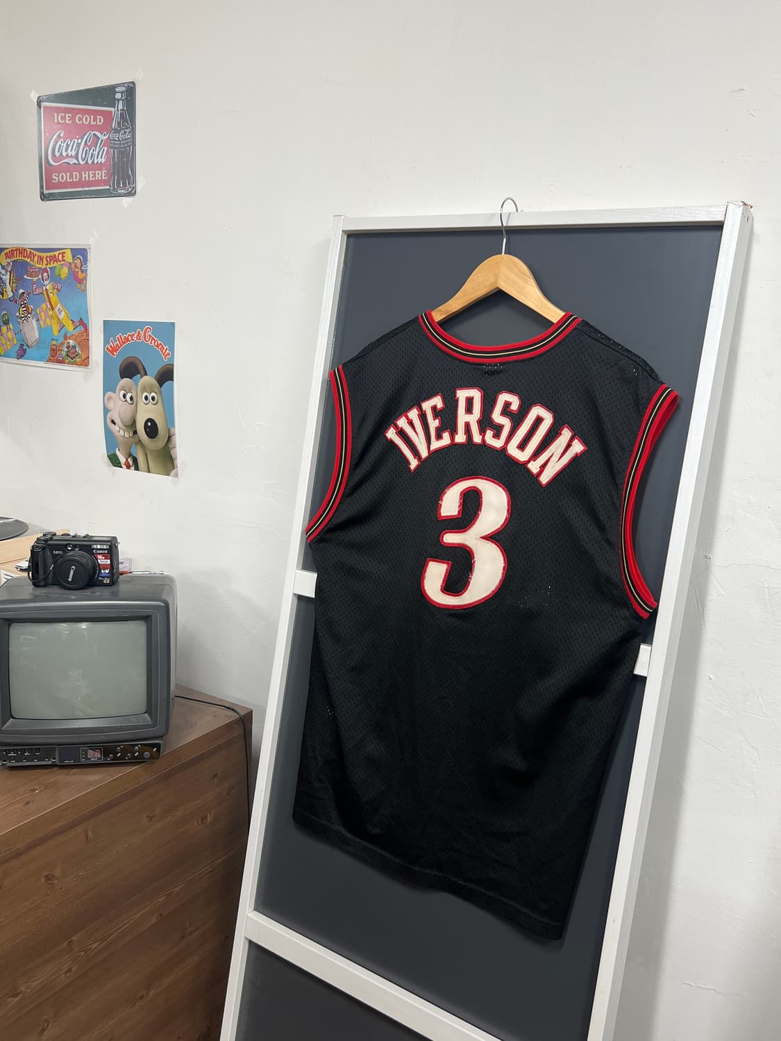 챔피온 NBA 필라데피아 아이번스 마킹 베이스볼 유니폼 저지 상품이미지2