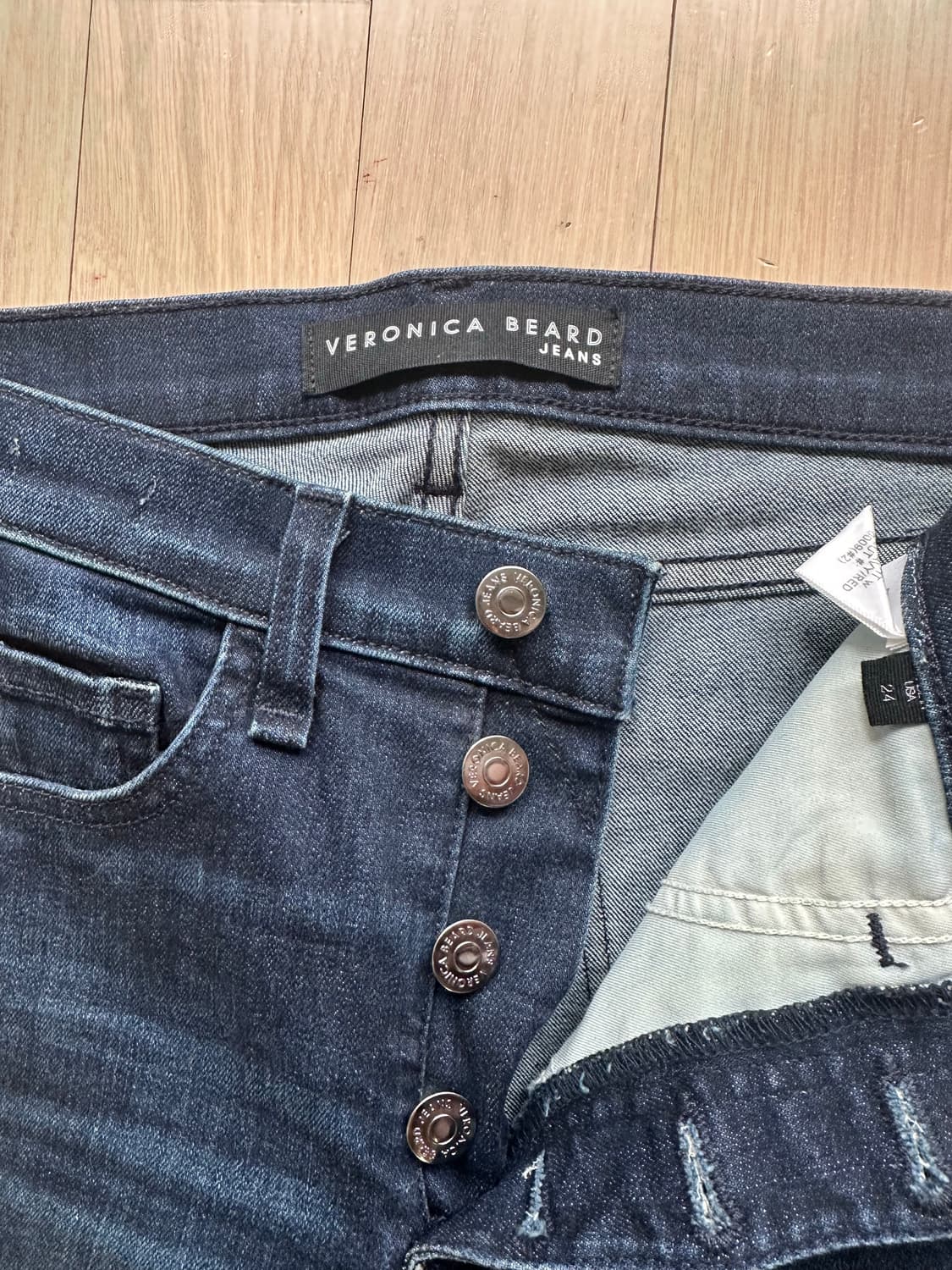 VERONICA BEARD 진 24사이즈 세미부츠컷 청바지 데님  상품이미지5