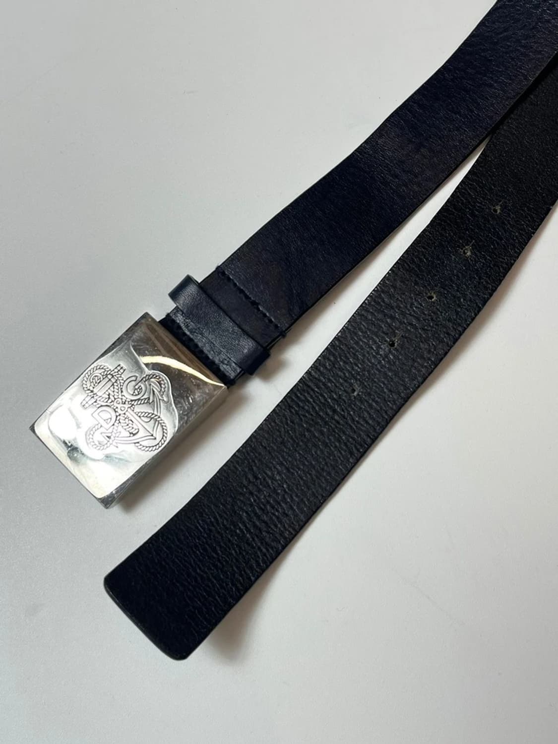 돌체앤가바나 00's 닷빅버클 통가죽 벨트 Q1422 상품이미지3