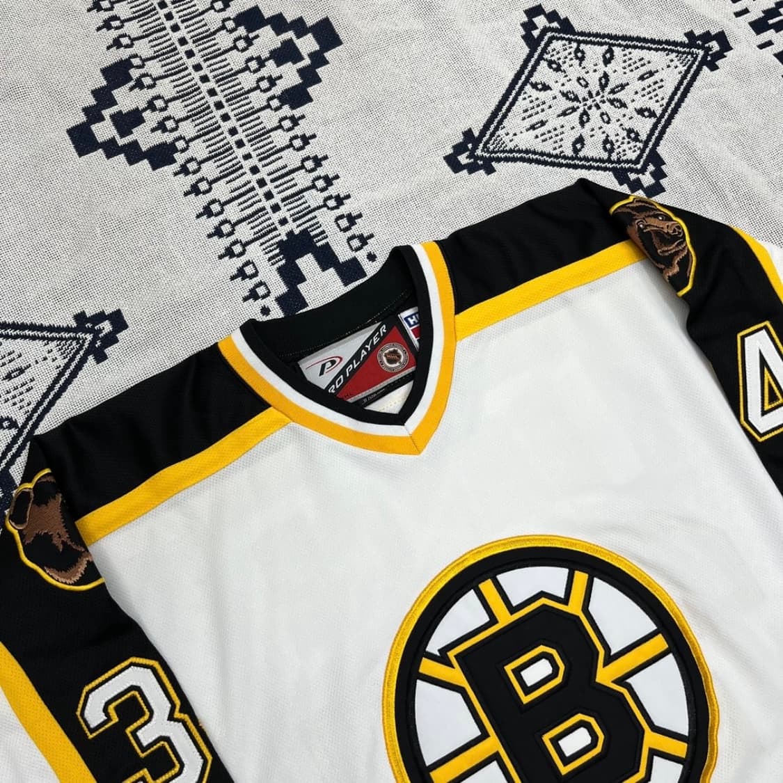 [XL] 90s NHL DAFOE 로고 유니폼 상품이미지3