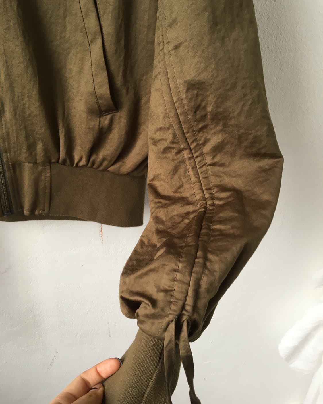 Shirring point ma 1 jacket 상품이미지4