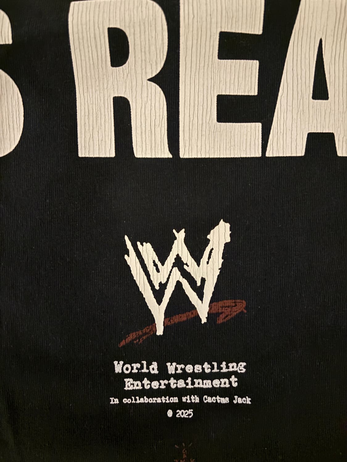 트래비스 스캇 WRESTLING IS REAL 티셔츠 사이즈 L 상품이미지7