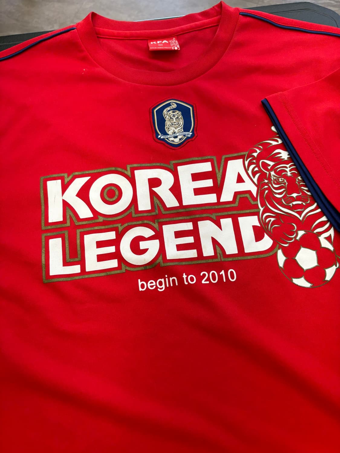 KFA 공식 라이선스 2010 남아공 월드컵 응원 티셔츠 상품이미지1