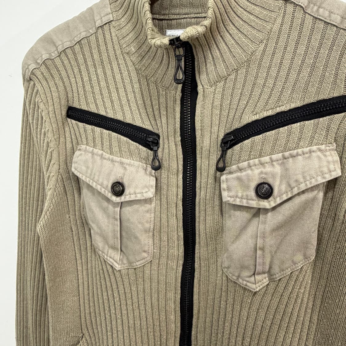 Nicole club for man니트 집업 자켓 상품이미지6