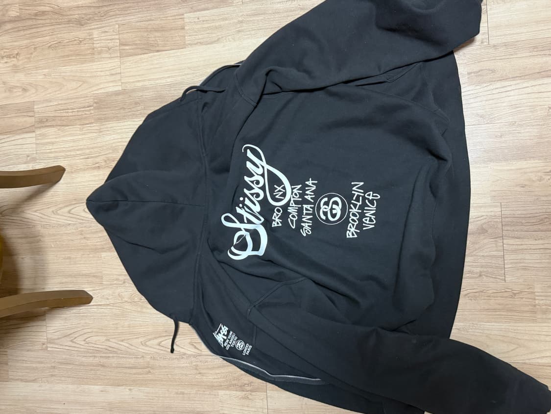 스투시 후드집업 2XL 상품이미지2