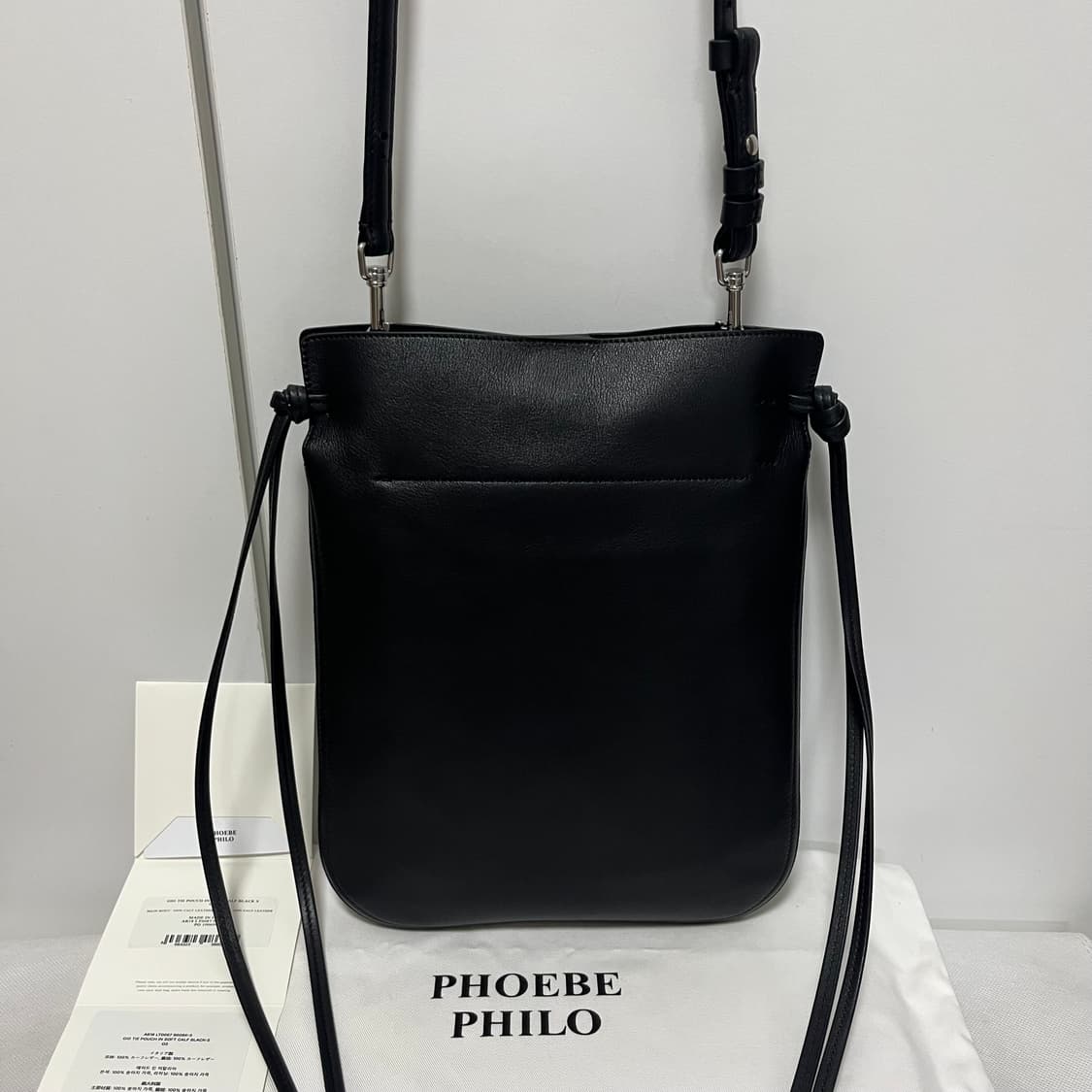 피비파일로 25fw GIG 파우치백/블랙 상품이미지2