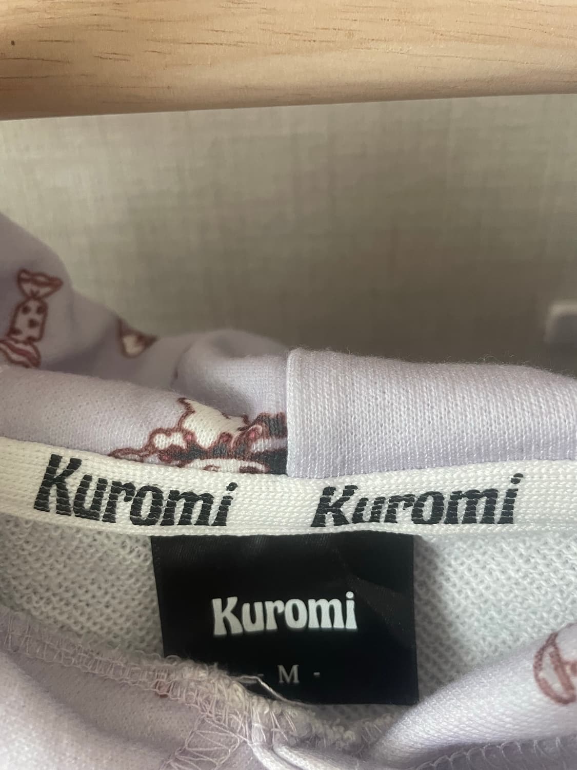 산리오 Sanrio 쿠로미 kuromi 후드 트레이닝 set 💜💗 상품이미지2